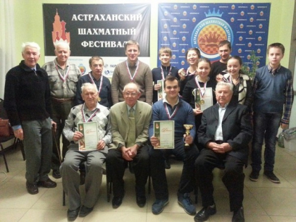 Чемпионат Астраханской области по классическим шахматам среди мужчин, женщин, ветеранов