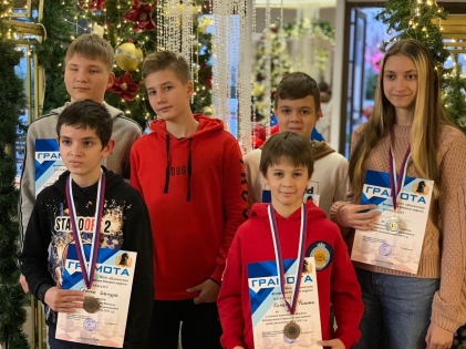 5 астраханских шахматистов стали призерами первенства ЮФО